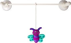 KONG Connectsglow Firefly Cat Toy, Green Purple, One size