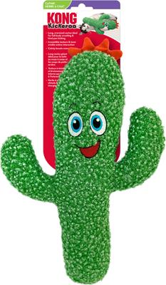 Show full view: KONG Kickeroo Cactus One Size Cat Toy, Green, One Size slide 3 of 5