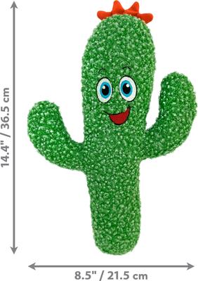 Show full view: KONG Kickeroo Cactus One Size Cat Toy, Green, One Size slide 2 of 5