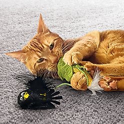 KONG Flingaroocorny Cat Toy, Yellow, One size slide 2 of 4