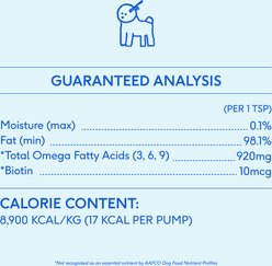 Native Pet Omega-3 Fish Oil & Alaskan Salmon Oil Skin & Coat Health Supplement for Dogs, 3-fl oz bottle slide 2 of 7