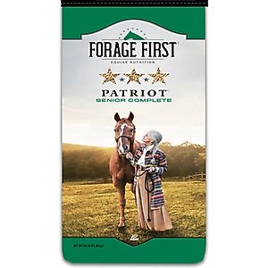 ADM Patriot Senior Complete Horse Feed, 50-lb bag