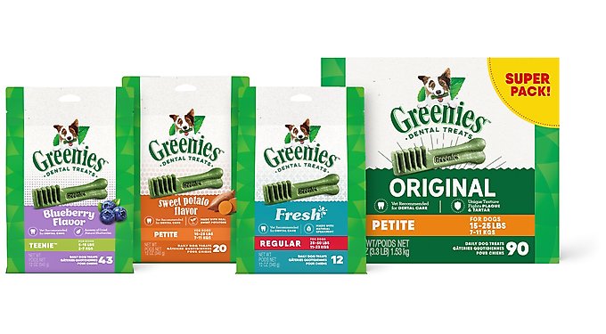 Greenies Teenie Original Chicken Flavor Dental Dog Treats