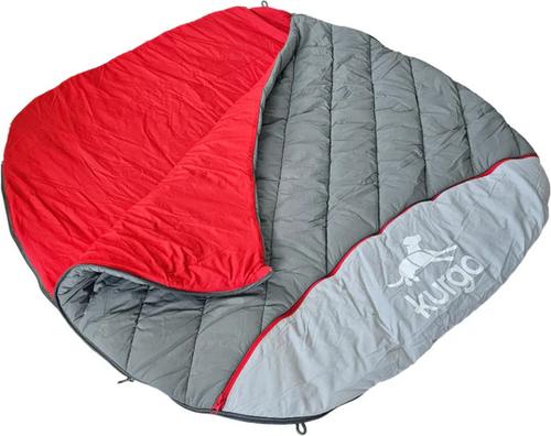 Show full view: Kurgo Canyon Puffer Pup Sack Travel Dog Bed, Charcoal, 40-in slide 3 of 4