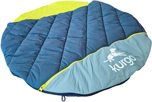 Show full view: Kurgo Canyon Puffer Pup Sack Travel Dog Bed, Ink, 40-in slide 2 of 3