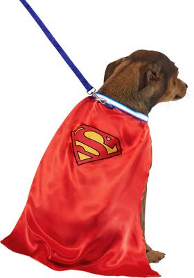 Show full view: Rubie's Costume Company Superman Light Up Collar Dog & Cat Costume, Large slide 4 of 8
