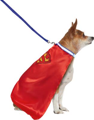 Show full view: Rubie's Costume Company Superman Light Up Collar Dog & Cat Costume, Large slide 3 of 8