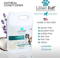 Lillian Ruff Oatmeal Dog Conditioner, 128-fl oz bottle slide 2 of 6