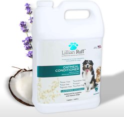 Lillian Ruff Oatmeal Dog Conditioner, 128-fl oz bottle