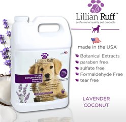 Lillian Ruff Ultra Concentrated Dog Shampoo, 128-fl oz bottle slide 2 of 6