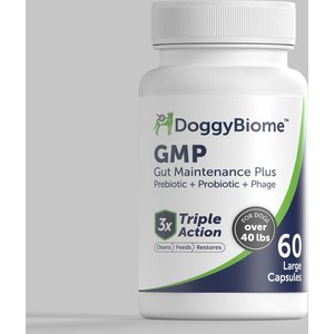 AnimalBiome GMP Capsule Digestive Aid Supplement for Dogs, Large, 60 count