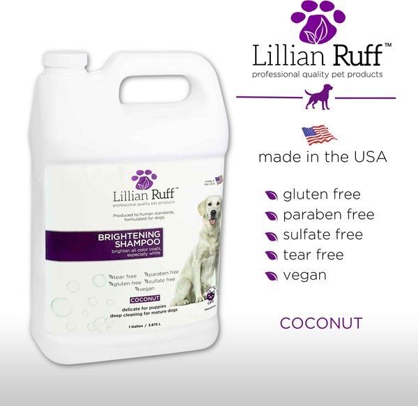 Lillian Ruff Oatmeal Dog Shampoo, 128-fl oz bottle