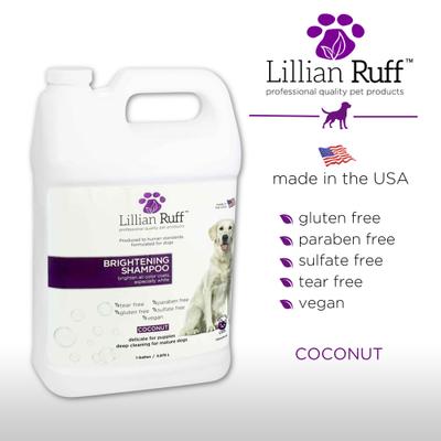 Show full view: Lillian Ruff Brightening Dog Shampoo, 128-fl oz bottle slide 5 of 7
