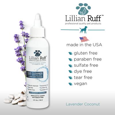 Show full view: Lillian Ruff Dog Ear Cleaner, 4-fl oz bottle slide 6 of 8