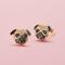 Show in main carousel: Scamper & Co Pug Sterling Silver Stud Earrings slide 1 of 2