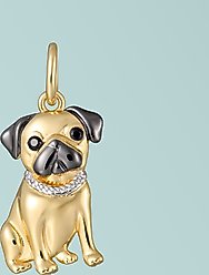 Scamper & Co Pug Sterling Silver Charm