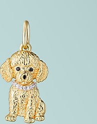 Scamper & Co Poodle Sterling Silver Charm