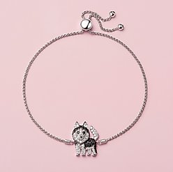Scamper & Co Husky Sterling Silver Bolo Bracelet
