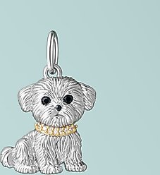 Scamper & Co Maltese Sterling Silver Charm