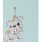 Show in main carousel: Scamper & Co English Bulldog Sterling Silver CZ Charm slide 1 of 2