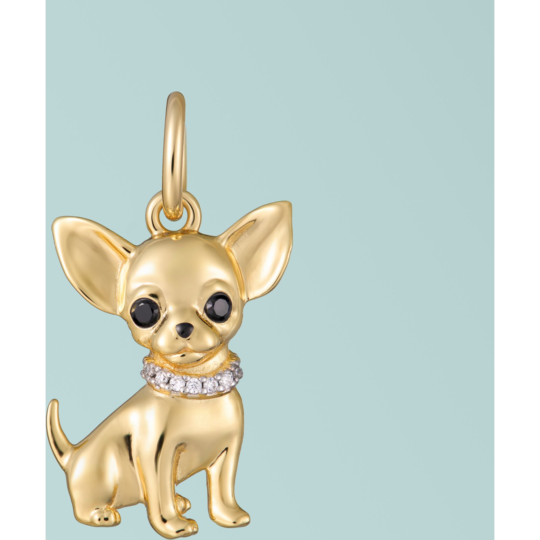 Scamper & Co Chihuahua Sterling Silver Charm