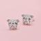 Show in main carousel: Scamper & Co Bulldog Sterling Silver Stud Earrings slide 1 of 2