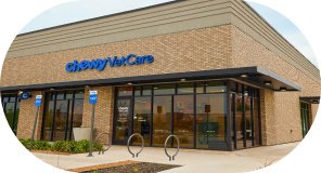 The exterior of Chewy Vet Care Alliance