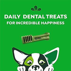 Greenies Petite Original Chicken Flavor Dental Dog Treats, 60 count