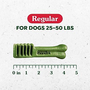 Greenies Regular Original Chicken Flavor Dental Dog Treats, 36 count