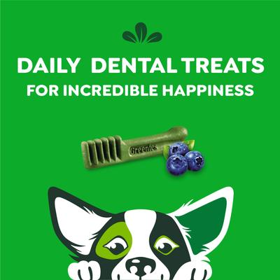 Show full view: Greenies Blueberry Petite Dental Dog Treats, 60 count bundle slide 8 of 11