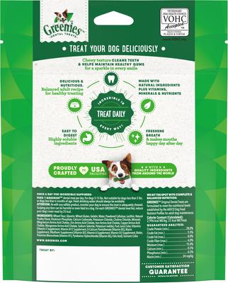 Show full view: Greenies Teenie Natural Original Chicken Flavor Dental Dog Treats, 22 count slide 3 of 11