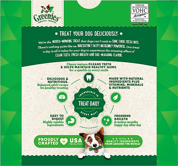 Greenies Teenie Original Chicken Flavor Dental Dog Treats