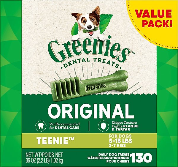 Greenies Teenie Original Chicken Flavor Dental Dog Treats