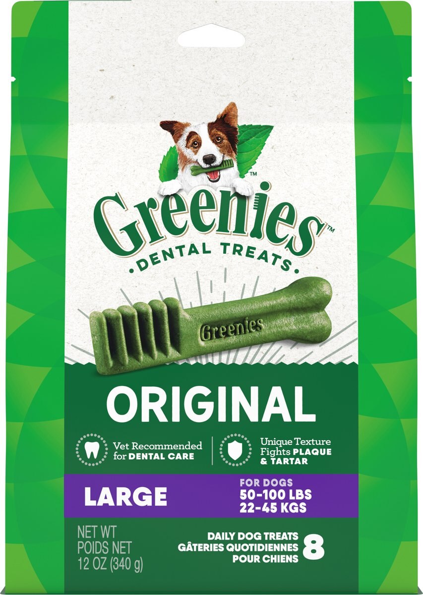 Greenies Large Natural Original Chicken Flavor Dental Dog Treats