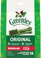 Greenies Regular Natural Original Chicken Flavor Dental Dog Treats, 12 count