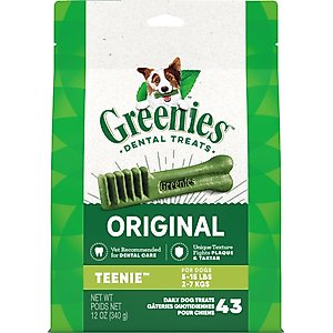 Greenies Teenie Dental Dog Treats