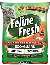 Feline Fresh Pine Pellet Unscented Non-Clumping Cat Litter, 40-lb bag slide 1 of 3