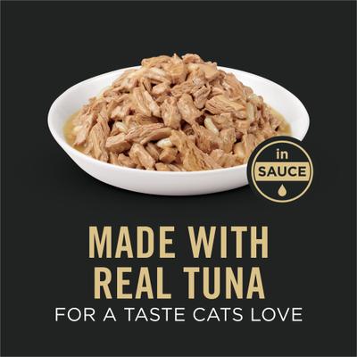 Show full view: Purina Pro Plan Weight Management Tuna & Rice Entree in Sauce Wet Cat Food, 3-oz can, case of 24 slide 4 of 11
