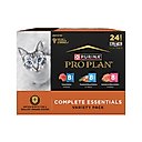 Purina Pro Plan High Protein Complete Essentials Seafood Favorites Variety Pack Wet Cat Food, 3-oz can, case of 24