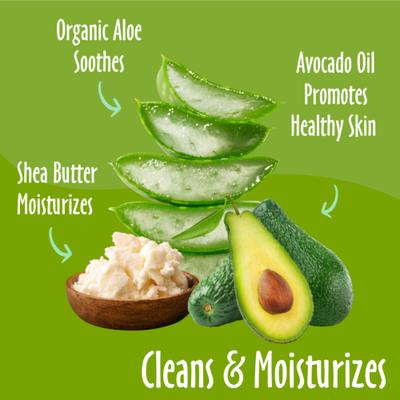 Show full view: Earthbath Avocado & Calendula Dog Paw Wash, 8-fl oz bottle slide 2 of 9