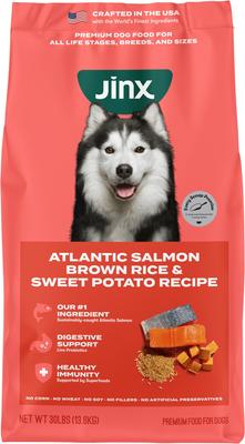 Jinx Salmon, Brown Rice & Sweet Potato ALS Kibble Dog Dry Food