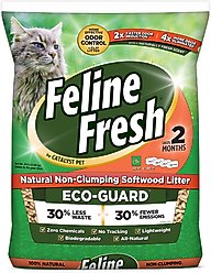 Feline Fresh Pine Pellet Unscented Non-Clumping Cat Litter, 20-lb bag