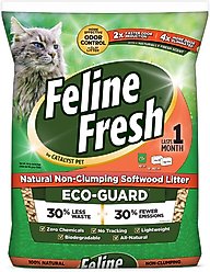 Feline Fresh Pine Pellet Unscented Non-Clumping Cat Litter, 10-lb bag
