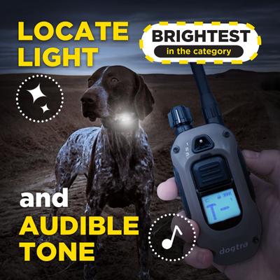 Show full view: Dogtra 1900X Handsfree Waterproof Vibration & Tone Remote Dog Training Collar, 13 to 20-in neck, Black slide 5 of 10