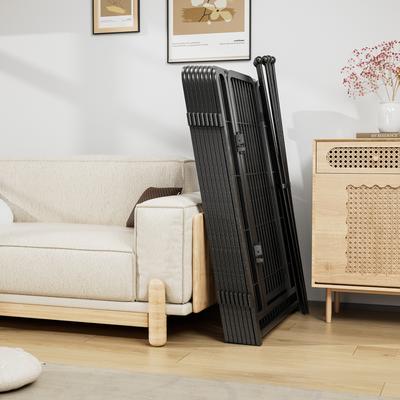 Show full view: Cesicia Indoor/Outdoor Dog Exercise Pen, Black slide 6 of 9