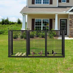 Cesicia Heavy Duty Dog Playpen, White