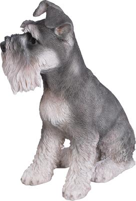 Show full view: Hi-Line Gift Schnauzer Statue, Grey, 13-in slide 4 of 6