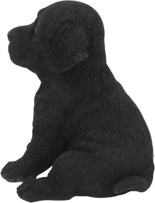 Show full view: Hi-Line Gift Black Labrador Puppy Statue slide 4 of 6