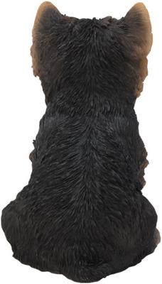 Show full view: Hi-Line Gift Yorkshire Terrier Puppy Statue, 6.5-in slide 6 of 6