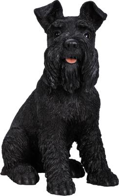 Show full view: Hi-Line Gift Schnauzer Statue, Black, 13-in slide 2 of 6